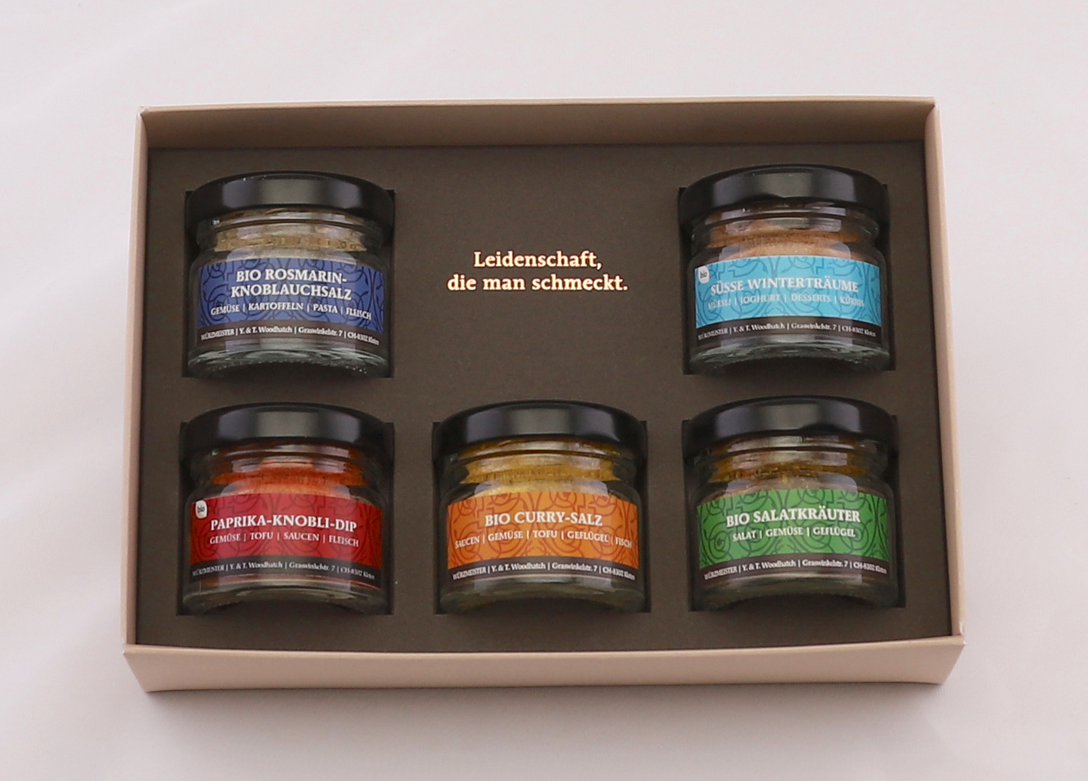 5er Mini-Geschenkboxen