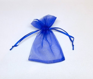 Mini-Tüllsäckli blau (8 x 12cm)